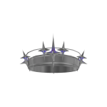 Silver Crown of Crystal Starlight