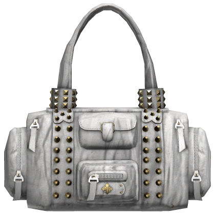 White Gold Punk Goth Y2K Bag [3.0]