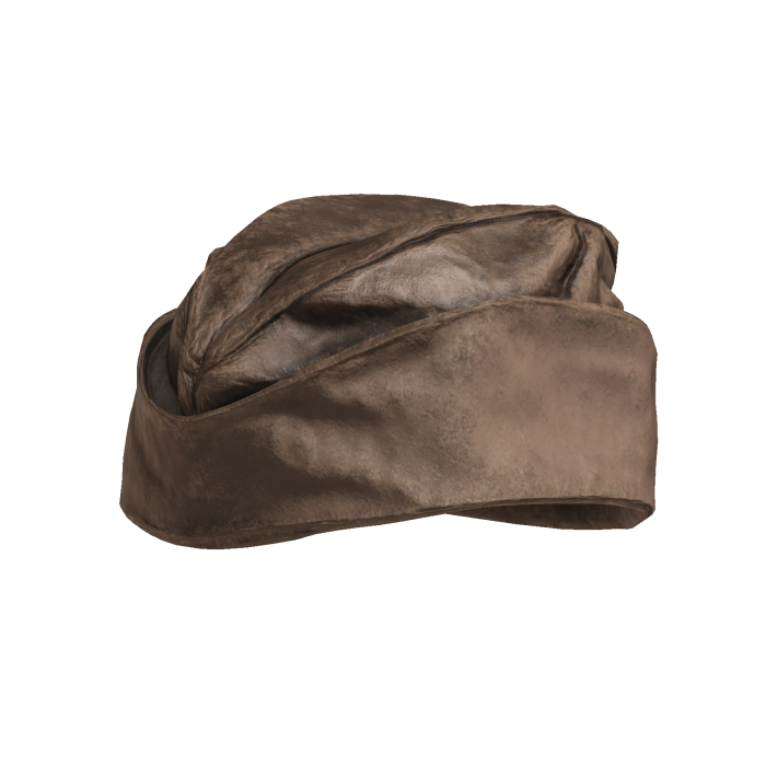 Worn Tan Army Hat