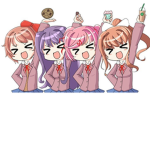 Doki Doki Literature club inspired from game