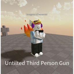 Untilted Third Person Gun icon
