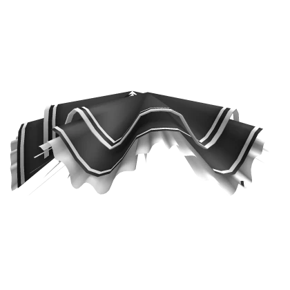 Ruffles Hip Accents (Black & White) Roblox item thumbnail