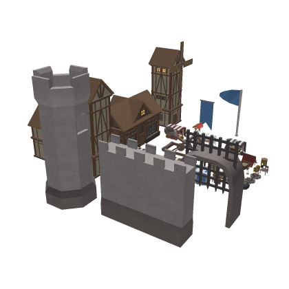 Castle Medieval Asset Pack Tower Wall Keep Castles