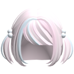 ♡ FREE : adorable cotton candy baby pigtails
