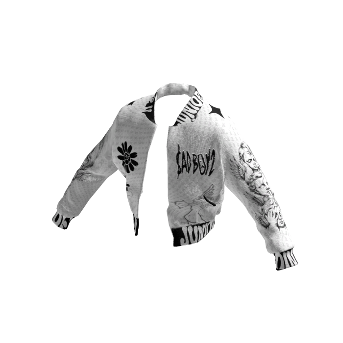 Chaqueta Blanca de Junior H