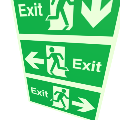 European Exit Signs (FREE)