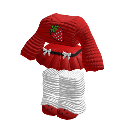 Cute Strawberry Outfit thumbnail