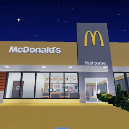 fight outside mcdonalds (New map)