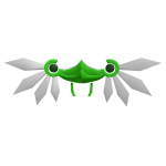 Emerald Valkyrie Wings