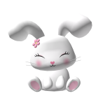 Flower Easter Bunny