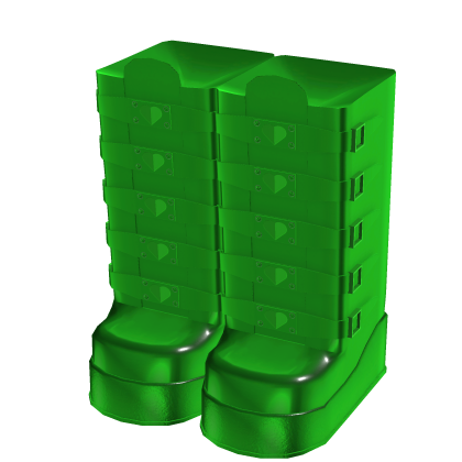 3.0 Emerald Thigh High Boots