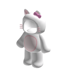 Pink Kitty Onesie