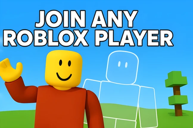 Join any roblox player! [SNIPE]