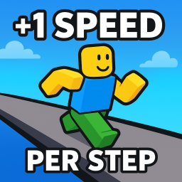 +1 Speed Per Step: Walk 524,288 Studs for Admin