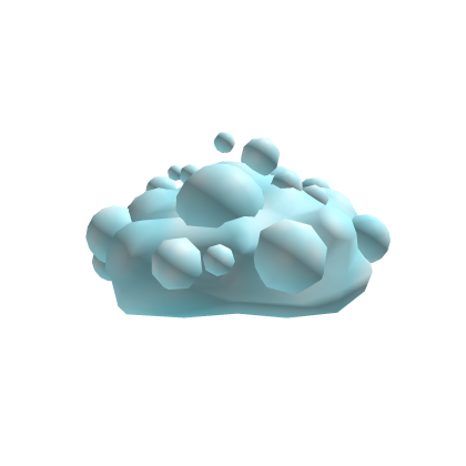 Blue Soap Bubble Bath Shampoo In Hair Roblox item