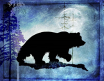 honey stick moon. bears