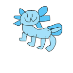 The blue axolotl group!