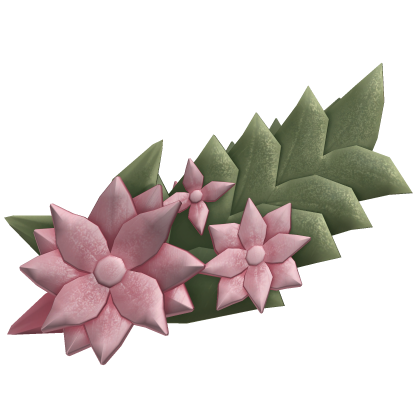 Light Pink Flower Valkyrie Elven Hair Accessory Roblox item