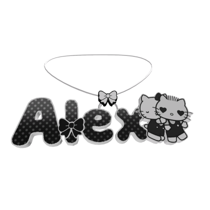 Alex necklace 3.0 hello kitty Roblox item