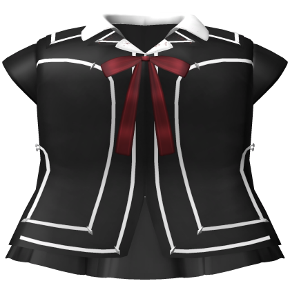 anime day class vampire school uniform in black Roblox item