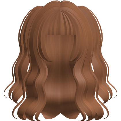 🐾 sweet long curly doll pigtail hair ginger