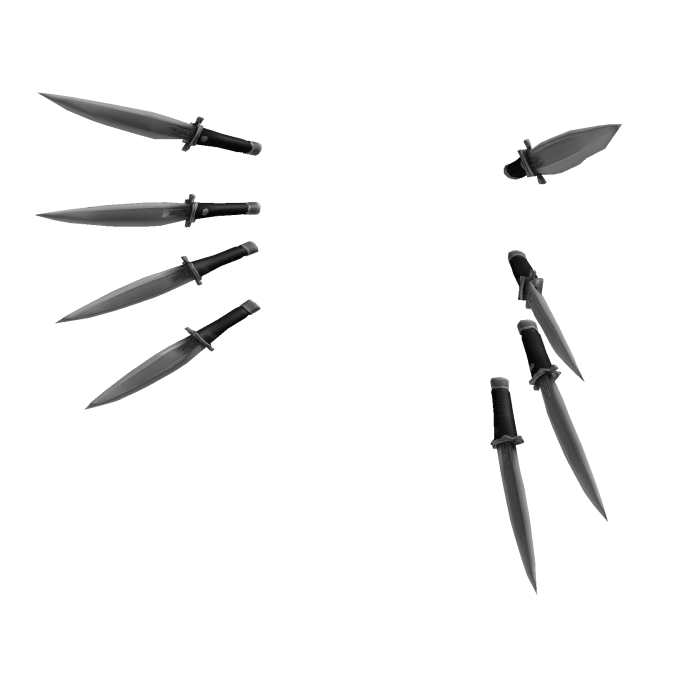 Flying knives