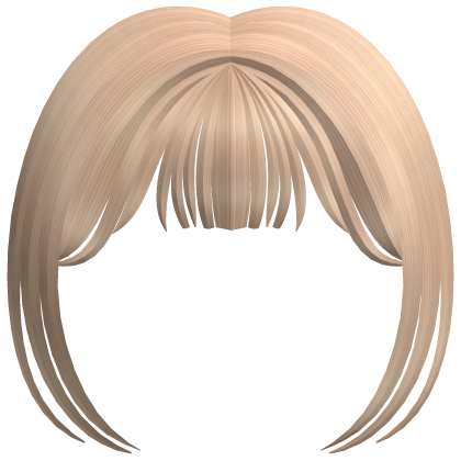 Cutesy Bangs in Blonde y2k Roblox item