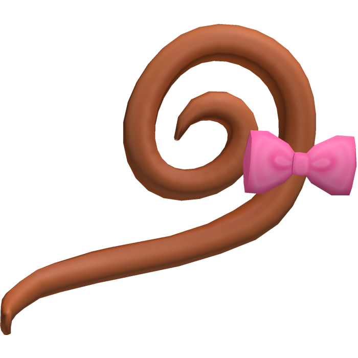 🍌🐵🍃 cute lala monkey tail