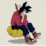 Anime kid and his friends