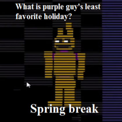 What Is Purple Guy'#..... Roblox decal