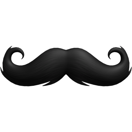 Black Mustache Cute Nerdy Fancy Moustache