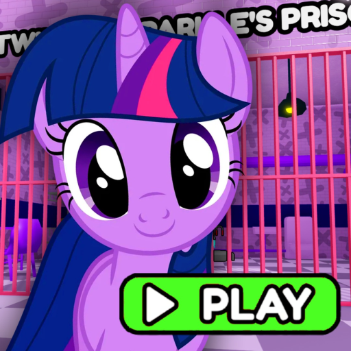 TWILIGHT SPARKLE'S PRISON RUN OBBY official Roblox game thumbnail
