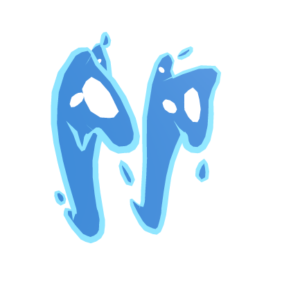 Water Aqua Bunny Ears Roblox item