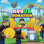 寄付（毎月100Robux)
