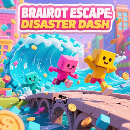 [+1 Speed]Brainrot Escape: Disaster Dash