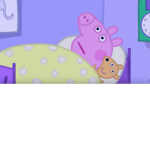 the Peppa pig bed time