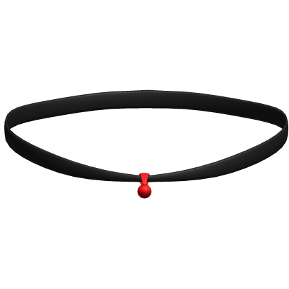 red pearl choker necklace 3.0