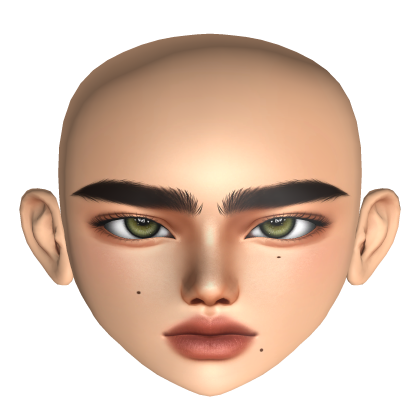 Latino Gangster Boy Mesh Head Makeup Moving Eyes