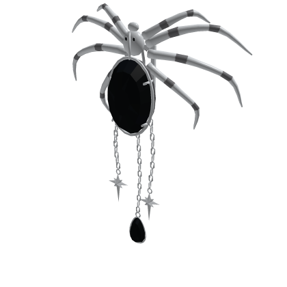 Midnight Web | Gothic Spider Hair Clip