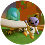 Defeat Knoddy from Robot 64!