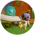 Defeat Knoddy from Robot 64!