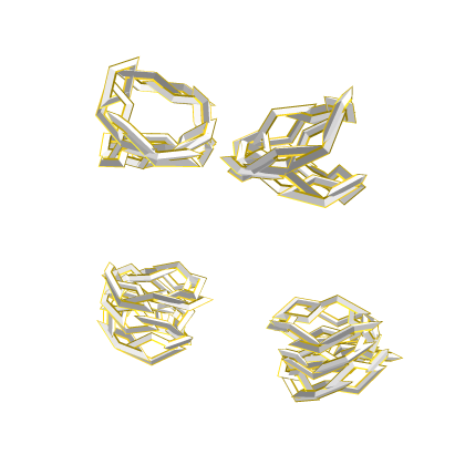 Light Yellow Chain Wraps