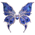 Vibrant Weaver Wings (Pearlescent Cornflower)