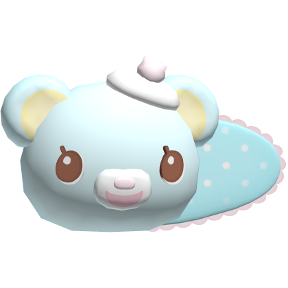 Cute mezzo piano blue berie-chan hair clip