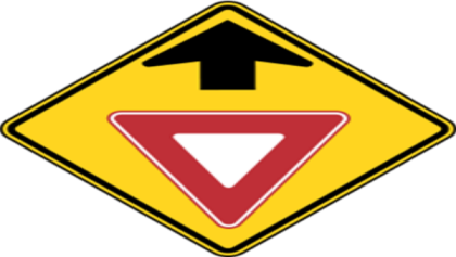 Yield Ahead Sign Roblox decal