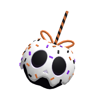 Halloween Candy Apple Head Accessory
