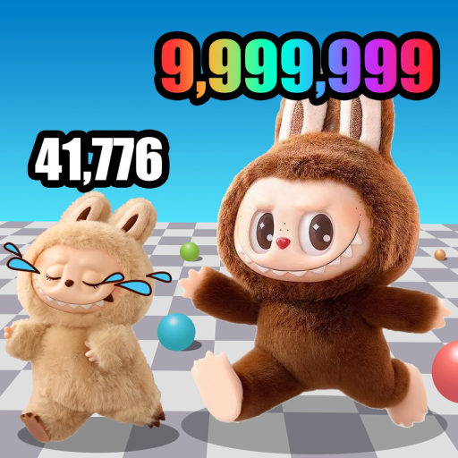 Be Jump Labubu official Roblox game thumbnail