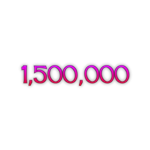 1.5 Million Visits Badge