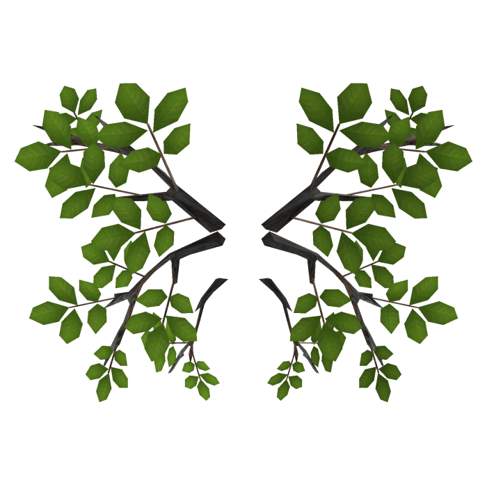 Green Nature Tree Wings