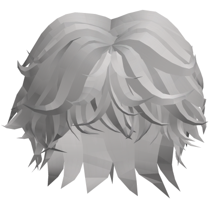 Boy Fluffy White Hair Roblox item